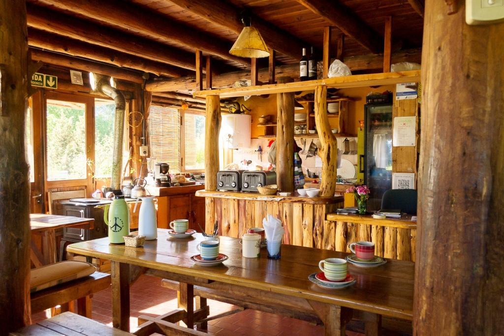 El Pueblito Ecohostel El Bolsón エクステリア 写真